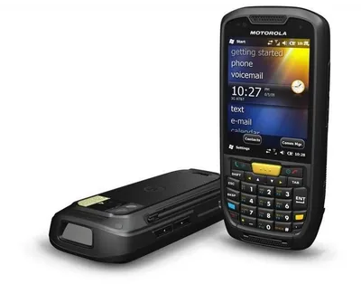 Zebra MC45 with scanner shown